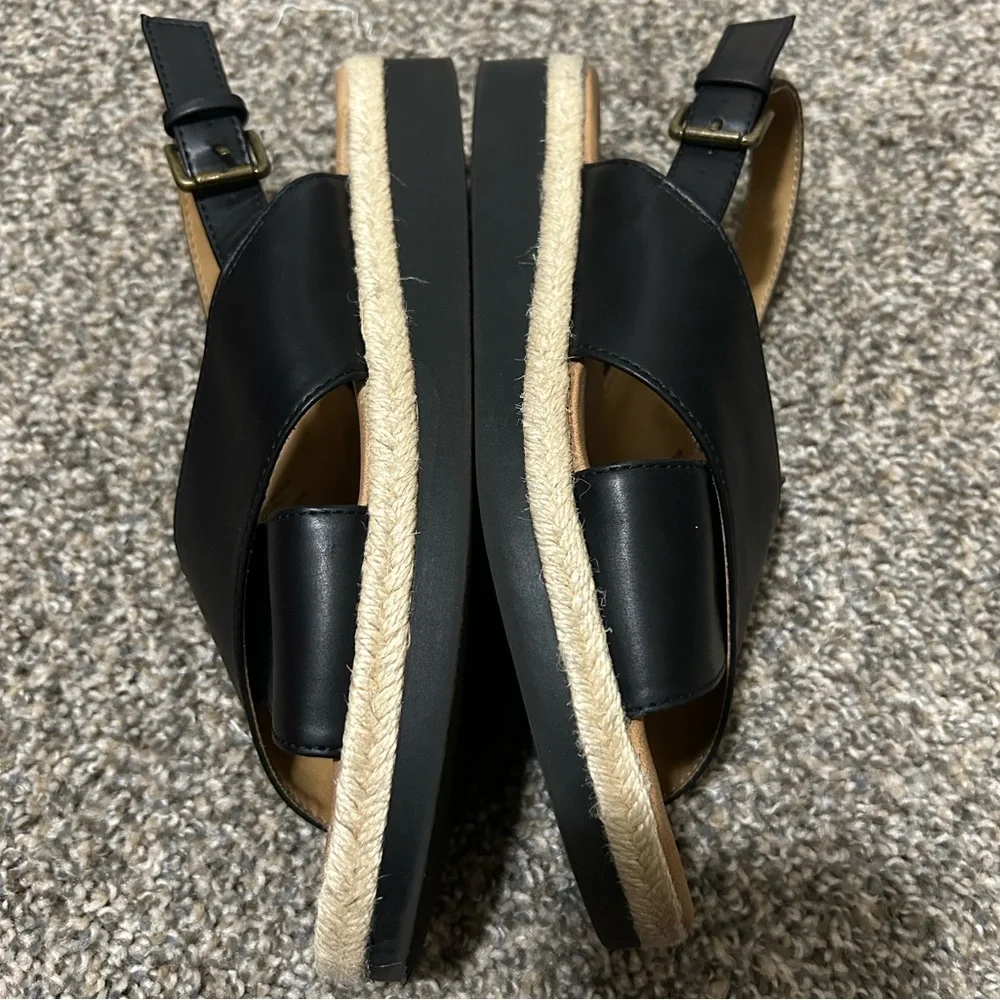 Women's Black Frances Heel Sandals - Picture 8 of 14